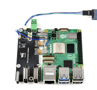 Micro Original para Adaptador Multifuncional (Modelo) Compatible con Raspberry Pi 5/4B Dos Métodos de Fuente de Alimentación Salida Dual 4K