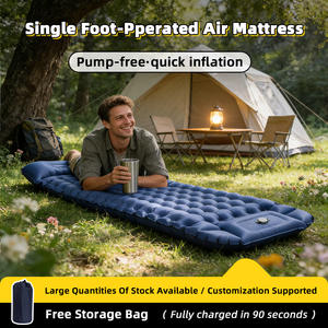 Colchoneta inflable DRCQD para acampar, rectangular, portátil, colchón de aire de TPU, colchoneta para dormir al aire libre para 1 persona - Product Image 3