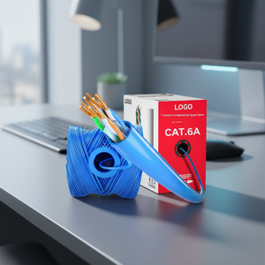 <span class=keywords><strong>สาย</strong></span>เคเบิลเครือข่ายซุปเปอร์คลาส 6 CAT6 ฟังก์ชั่น POE คู่สายบิดเกลียวแบบไม่มีฉนวนหุ้มทองแดงปลอดออกซิเจน 8 ตัวนำ 305 เมตร - Product Image 6