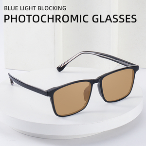 卸売ブルーライトブロッキングフォトクロミックサングラスカスタムロゴアイウェアコンピューター眼鏡アンチブルーライトフォトクロミックメガネ - Product Image 2
