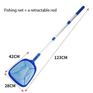 Handheld Plastic <span class=keywords><strong>Leaf</strong></span> Rake Skimmer <span class=keywords><strong>Net</strong></span> <span class=keywords><strong>Pool</strong></span> Reinigungs zubehör Ausrüstung für Schwimmbad - Product Image 5