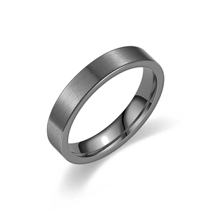 Vente en gros Bagues de doigt populaires de 4mm de large en acier inoxydable Nouveau design Bagues de pierres précieuses gravables en <span class=keywords><strong>noir</strong></span>, argent et or Diamants taille ovale - Product Image 3
