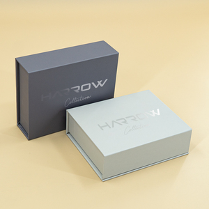 Cajas de Regalo Ecológicas de Cartón Rígido con Forma de Libro, Recubrimiento UV, Cierre Magnético Personalizado, Embalaje con Espuma - Product Image 1