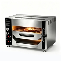 Matériel de cuisine : Machine de cuisson et de rôtissage de viande de bœuf à gaz haute température, de table, pour barbecue et grillades de steak