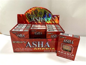 Cartes à jouer en plastique personnalisées Asha Arabia de haute qualité, OEM, pour les fêtes, fabricant indien, vente en gros - Product Image 2