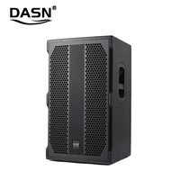Système de sonorisation PA DASN Q15DC 15 pouces 4000W DSP professionnel actif pleine fréquence en bois pour DJ, home cinéma et scène