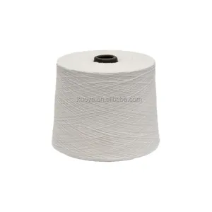 single close virgin staple fiber polyester spun yarn 47s