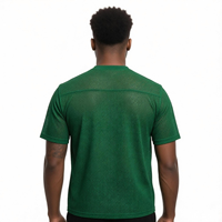 T-shirt en maille personnalisé pour homme, idéal pour le Carnaval, les fêtes, le streetwear, vente en gros, OEM, ODM, impression de logo personnalisé, respirant