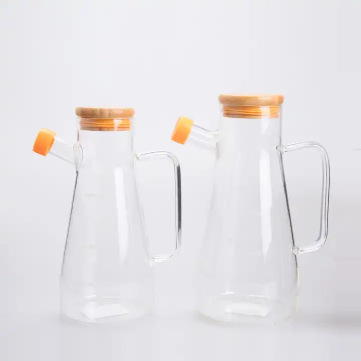 High Borosilicate Glass Milk Pitcher - China Glass Bottle and
