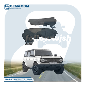 Revestimiento de guardabarros delantero de fábrica de alta calidad Followwish guardabarros izquierdo derecho protector contra salpicaduras piezas de coche piezas de automóvil para <span class=keywords><strong>Ford</strong></span> <span class=keywords><strong>Bronco</strong></span> - Product Image 1