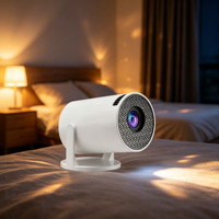 Projecteur intelligent portable HY300 pour jeux vidéo, 480P, Android 11, LCD LED, Home Cinéma, compatible HD