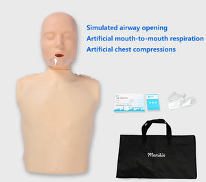 CPR心臓肺復活シミュレーターバスト医療マネキン応急処置トレーニング人工呼吸ゴム - Product Image 3
