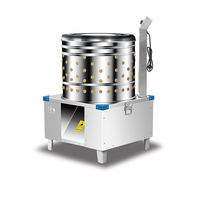Machine à plumer de haute qualité de 55 cm pour plumer le poulet, le canard, la caille, la dinde