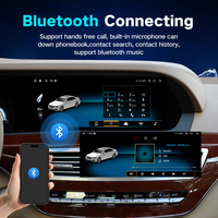 CKSD 10.25 pouces lecteur multimédia Carplay Android Auto BT autoradio pour Mercedes classe S NTG3.5 W221 2010-2013