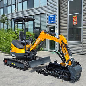 Miễn phí vận chuyển 2.5 tấn CE EPA Kubota động cơ trang trại cabin Mini Digger nhỏ Thủy Lực 2 Tấn Crawler Mini Máy xúc để bán - Product Image 2