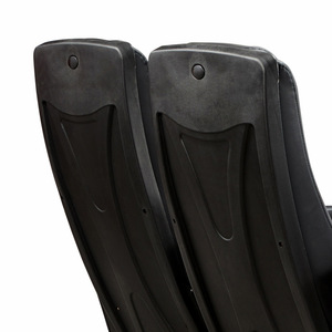เก้าอี้โรงหนัง Prosperous Seat รุ่น WZ622 สีดำ แบบพับได้ พร้อมที่วางแขน สำหรับหอประชุมและโรงภาพยนตร์ - Product Image 3