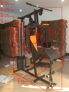 เครื่องออกกำลังกายอเนกประสงค์สำหรับใช้ในบ้าน พร้อมฟังก์ชั่นสมาร์ทโฮม ยิม พร้อมเครื่องกดขาและดิปสเตชั่นสำหรับการเพาะกาย - Product Image 6