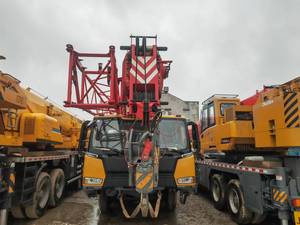 Grue de camion SAN d'occasion 50t avec moteur, boîte de vitesses, pompe hydraulique - Product Image 5