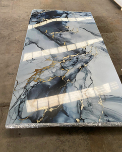 UV大理石シートUVボードパネルインテリア壁装飾光沢度の高いシート - Product Image 3