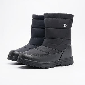 Nouveaux modèles en gros bottes de randonnée en plein air chaussures pour femmes tendance haut imperméable sans lacet hiver <span class=keywords><strong>Ski</strong></span> Bootie grande taille 46 - Product Image 2