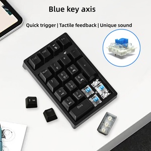 Teclado Numérico Mecánico RGB K18, Inalámbrico Tri-Modo BT 2.4G USB para Escritorio, Finanzas y Oficina - Product Image 3