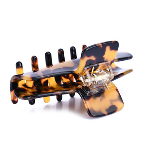 Großhandel Hochwertige Acetat Schildpatt 9cm Haarschmuck Große Klauen clips für Damen Damen - Product Image 2