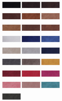 Dull Polish Matte Diagonale Nubuck Daim Synthétique PU Cuir pour Sacs Canapés-Tissus de Chaussures Imperméables Tissu de Rembourrage