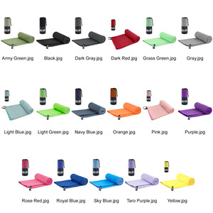 Toalla de Yoga y Baño de Microfibra Personalizada con Logotipo, Super Absorbente, de Secado Rápido, Tipo Gamuza, para Gimnasio, Fitness, Portátil y Grande - Product Image 2