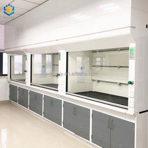 ตู้ควันเหล็กสำหรับห้องแล็บอุปกรณ์ในห้องปฏิบัติการเครื่องดูดควันสำหรับควันไอเสียเชิงเคมีออกแบบได้ตามต้องการ - Product Image 4