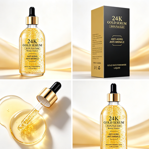 Suero de Oro 24K, Esencia Facial Antienvejecimiento con Nicotinamida, Suero Hidratante e Iluminador para una Piel con Apariencia más Joven y Suave - Product Image 6