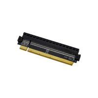 Carte adaptateur d'extension Lesozoh PCI-E Express 5.0 16X mâle-femelle anti-interférences électromagnétiques pour ordinateur portable/de bureau