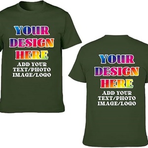 Camisa Formal Extra Grande de Punto Personalizada para Hombre, Cuello Redondo, Manga Corta, Personalizada con tu Imagen - Product Image 4