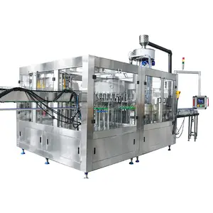 Automatic Plastic Bottling Plant Line Edible Olive Engine Oil Filling Capping Machine