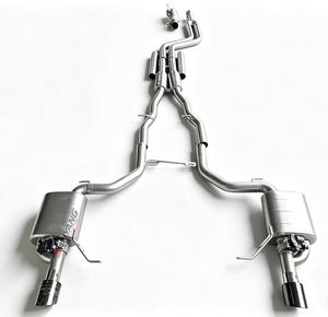 Válvulas de Escape, Sistema de Escape Completo para <span class=keywords><strong>BMW</strong></span> F10 <span class=keywords><strong>535i</strong></span> 525i 520i 528i 3.0T N55 Híbrido, Tubo de Escape Catback con Downpipe - Product Image 2