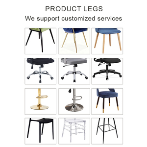 Fauteuil d'Accueil pour Négociations avec Dossier Ergonomique Courbé, Mousse Haute Résilience, Tissu Velours, Pieds Quadruples et Protections de Sol - Product Image 6