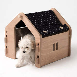 Muebles ecológicos para mascotas, casa de Interior para <span class=keywords><strong>perros</strong></span> y gatos, cómoda cabaña para mascotas, caja para <span class=keywords><strong>perros</strong></span> pequeños, muebles para cachorros, acogedora cama para gatos - Product Image 4