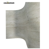 Travertin 3D Décoration Murale Déco Pierre pour Extérieur Maison Flexible Carrelage Revêtement Travertin Inspiré Revêtement Panneau Mur