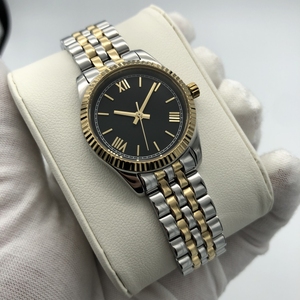 Montre classique pour femme avec logo personnalisé, mouvement à quartz, bracelet en acier inoxydable, étanche - Product Image 6