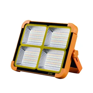 CHZM大功率遥控便携式太阳能灯充电防水户外ip40 ip68发光二极管野营灯