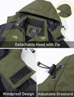 Veste d'hiver personnalisée pour homme, coupe-vent, veste de travail sur mesure pour les acheteurs en gros