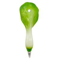 Nieuwe grappige fruit- en groentethema promotionele novelty cadeau balpen met koelkastmagneten 1.0mm schrijfbreedte plastic