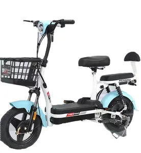 Bicicleta eléctrica de diseño popular para adultos de venta al por mayor de fábrica china