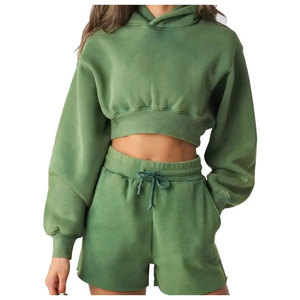 Sweatshirts à capuche personnalisés pour femmes Pull uni Sweatshirts à capuche pour filles Coton léger Entraînement Sports Gym - Product Image 1