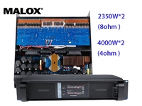 FP14000 MALOX Harga Grosir 2ch 2350W Class-TD Power Amplifier Profesional dengan Cangkang Logam untuk Subwoofer Ganda 18 inci