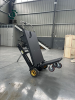 Chariot électrique à quatre roues, chariot à roulettes, monte les escaliers, capacité de charge de 400 kg, pour les courses, les outils, usage industriel, personnalisable OEM
