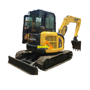 Prix avantageux : Excavatrice-pelleteuse d'occasion Komatsu PC55 de 5,5 tonnes à vendre – Équipement de terrassement sur chenilles - Product Image 1