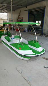 Bote de Pedales de Alta Calidad para 4 Personas con Bote de Pedales para Niños, Juegos Acuáticos Divertidos, Bote Galvanizado con Pedales para Niños en Venta - Product Image 5