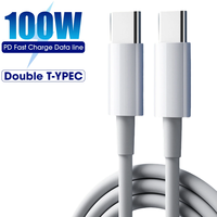 1m 1.5m 2m 3ft 5ft 6ft 3A 60W PD Charge rapide 100W 5A Câble USB c vers USB C Câble de chargeur type c pour téléphone portable