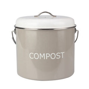 <b>Kitchen</b> 0.8/1.5 Gallon Odorless Indoor Countertop <b>Compost</b> <b>Bin</b> with Lid - Product Image 3