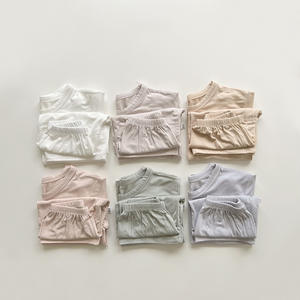 Nedeins — ensemble de vêtements de nuit pour enfants, 100% coton, fin et doux, <span class=keywords><strong>pyjama</strong></span> à manches courtes, pour bébés garçons et filles - Product Image 2